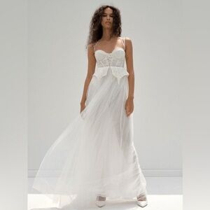 For Love and Lemons Lily Bridal Gown, NWT, Size M